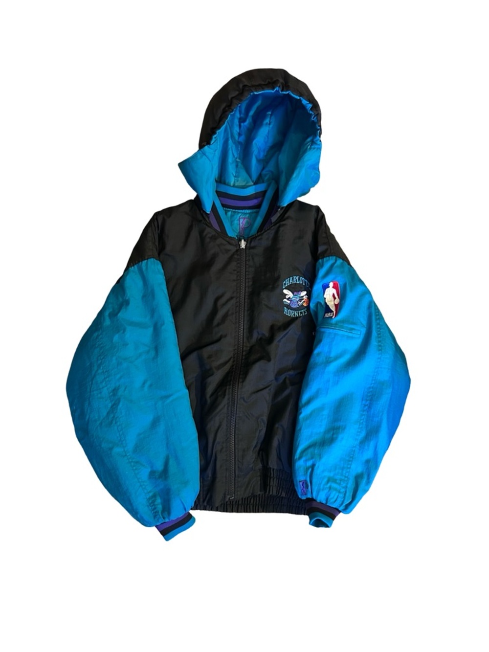 Charlotte Hornets Vintage Hooded Jacket